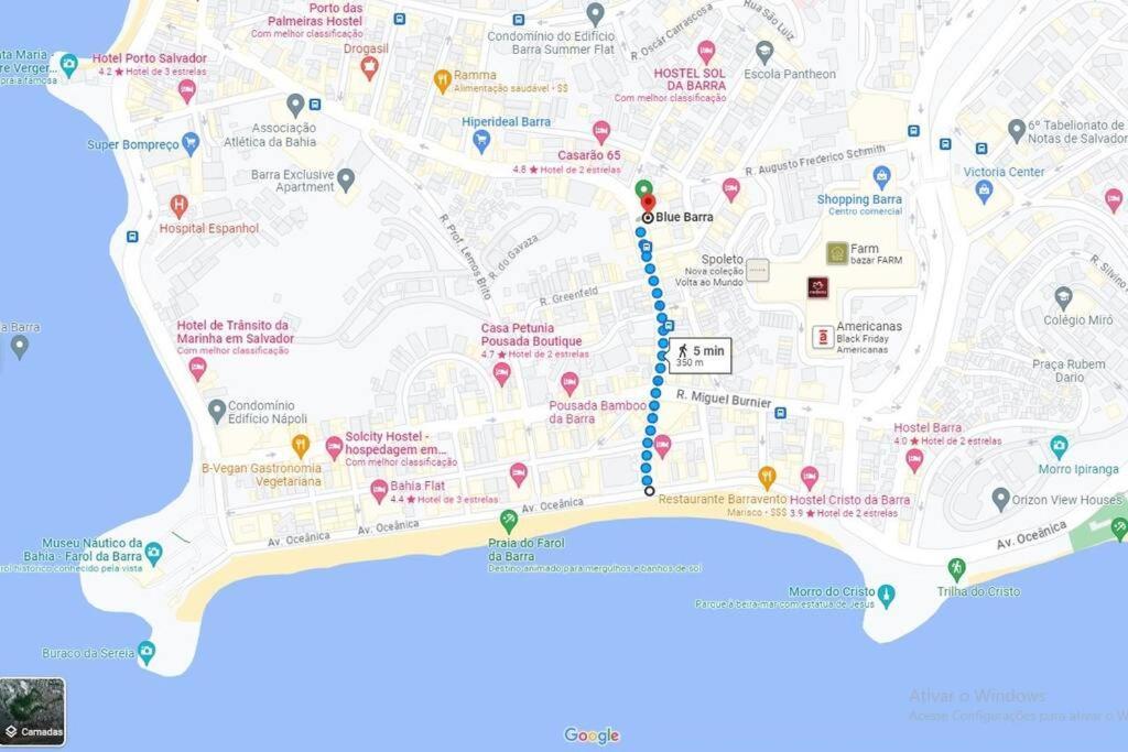 Flat Recem Inaugurado Na Barra! Apartamento *